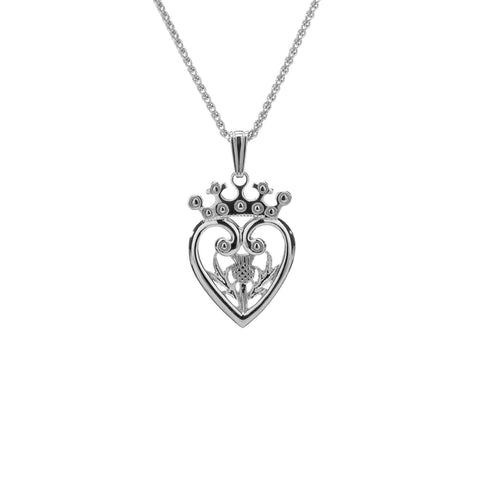 Silver Scottish Luckenbooth Pendant | Keith Jack - Tricia's Gems
