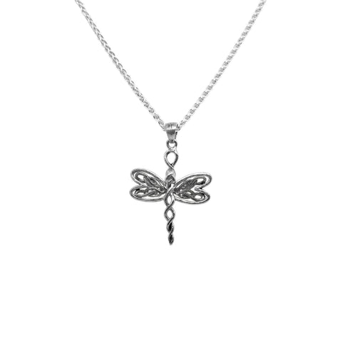Silver Dragonfly Petite Pendant | Keith Jack - Tricia's Gems