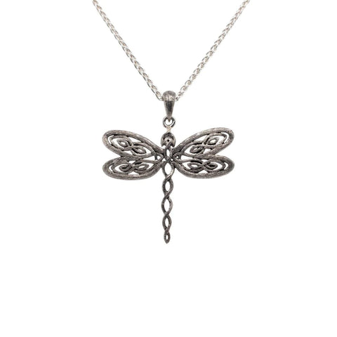 Silver Dragonfly Pendant | Keith Jack - Tricia's Gems