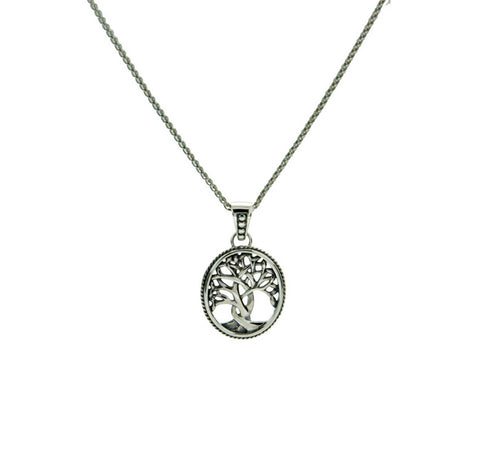Tree of Life Pendant, Small, Sterling Silver - Tricia's Gems