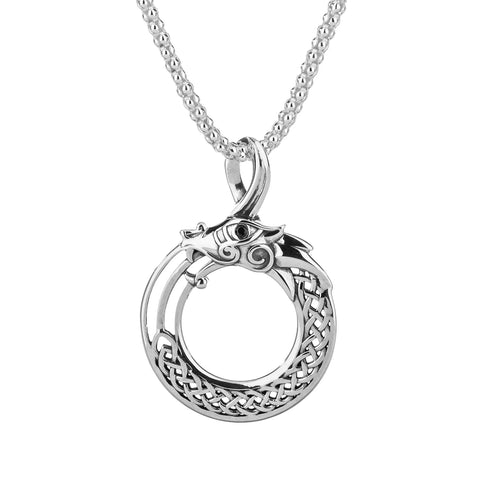 Silver Dragon Pendant | Keith Jack - Tricia's Gems