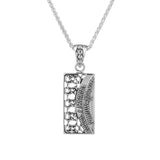 Ogham Pendants Silver or Silver/Gold | Keith Jack - Tricia's Gems