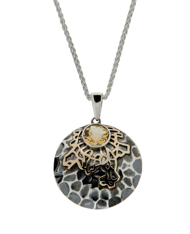Earth Element Pendant with Citrine | Keith Jack - Tricia's Gems