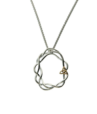 Cradle of Life Infinity Knot Pendant | Keith Jack - Tricia's Gems