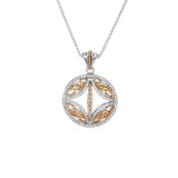 Silver And 10k Gold Bridge Reversible Pendants | Keith Jack - Tricia's Gems