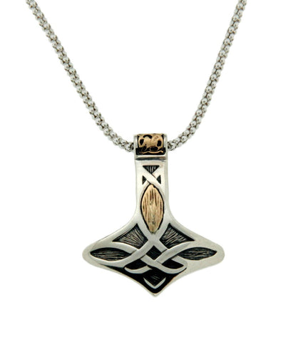 Norse Forge Thor's Hammer Pendant Small | Keith Jack - Tricia's Gems