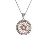 Silver And 10k Yellow Or Rose Gold Brave Heart Pendant| Keith Jack - Tricia's Gems