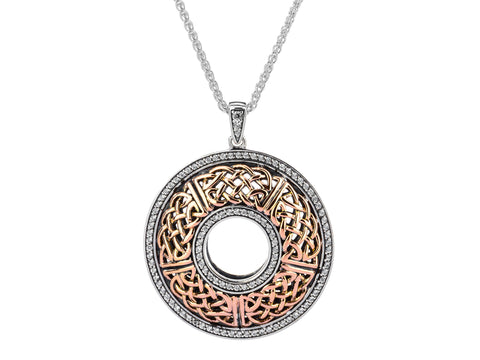 Brave Heart Round Large Pendant | Keith Jack - Tricia's Gems