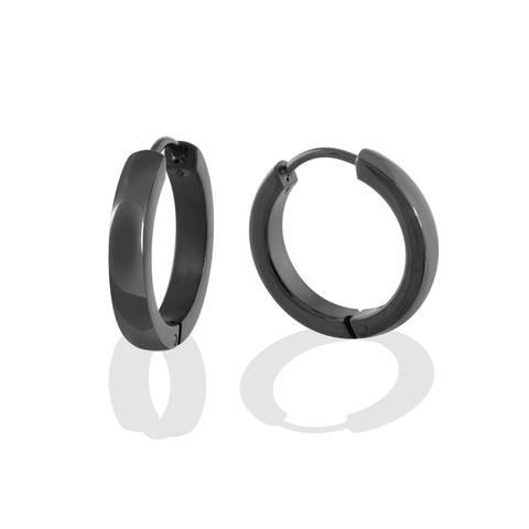 Avery Hoop Earrings | Italgem Steel - Tricia's Gems