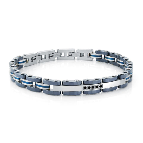 Derry Bracelet | Italgem Steel - Tricia's Gems