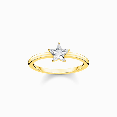 Ring Sparkling Star Gold | Thomas Sabo - Tricia's Gems