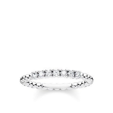 Ring Dots with White Stones | Thomas Sabo - Tricia's Gems