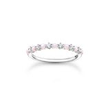 Ring Pink and White Stones | Thomas Sabo SZ .7 - Tricia's Gems