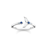Ring Tail Fin With Blue Stones | Thomas Sabo - Tricia's Gems