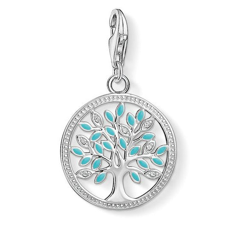 Thomas Sabo Tree of Love charm in 925 sterling silver with lobster clasp