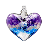 Van Glow Heart | Kitras Art Glass - Tricia's Gems