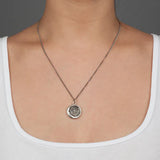 Heart Print Talisman Pendant | Pyrrha - Tricia's Gems