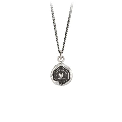 Always Sincere Talisman Pendant | Pyrrha - Tricia's Gems