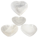Selenite Heart Bowl 10cm - Tricia's Gems