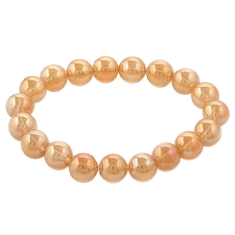 Tangerine Aura Bracelet - Tricia's Gems