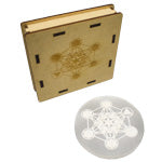 Selenite Charging Plate - Maetrons Cube - Tricia's Gems