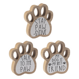 Paw Print Signs - Tricia's Gems