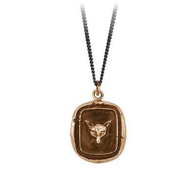 Fox Talisman Pendant | Pyrrha - Tricia's Gems