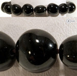 GEMSTONE NUGGET BRACELETS - BLACK OBSIDIAN - Tricia's Gems