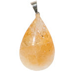 Teardrop Pendant - Citrine - Tricia's Gems
