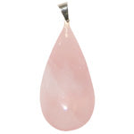 Teardrop Pendant - Rose Quartz - Tricia's Gems