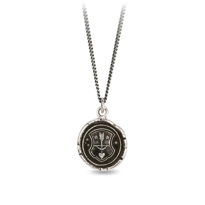 Lead With Your Heart Talisman Pendant | Pyrrha - Tricia's Gems