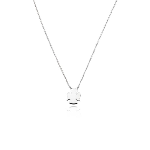 Angel Necklace-Rhodium | Amen Jewelry - Tricia's Gems