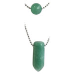 Layered Bead and Point Necklaces - Aventurine - Tricia's Gems