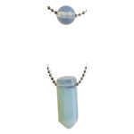 Layered Bead and Point Necklaces - Opalite - Tricia's Gems