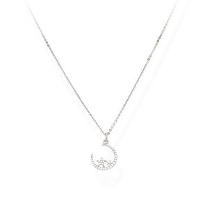 Moon and Stars Necklace | Amen - Tricia's Gems