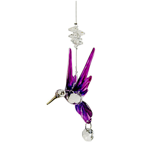 Glass Figurines - Hummingbird - Tricia's Gems