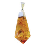 Teardrop Faceted Pendant - Citrine - Tricia's Gems