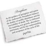 Persephone Goddess Talisman Pendant | Pyrrha - Tricia's Gems