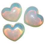 Puffy Heart Stones - Opalite - Tricia's Gems