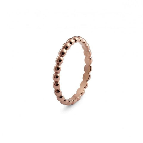 Matino Rose Gold Plated Stainless Steel Spacer Ring - Tricia's Gems