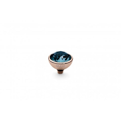 Rose Gold 10mm Bottone Ring Top Montana - Tricia's Gems