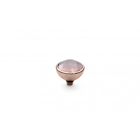 Rose Gold 10mm Bottone Ring Top Rose Water Opal - Tricia's Gems