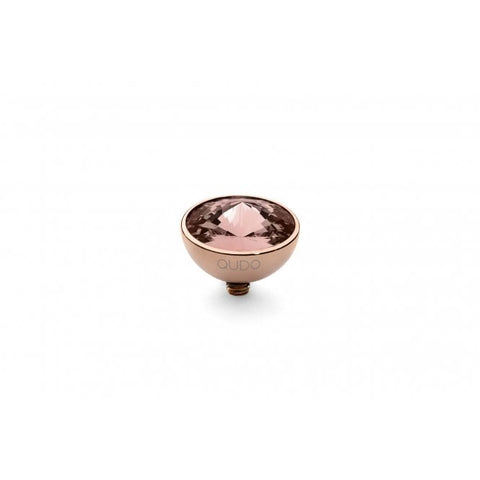 Rose Gold 11.5mm Bottone Ring Top Vintage Rose - Tricia's Gems