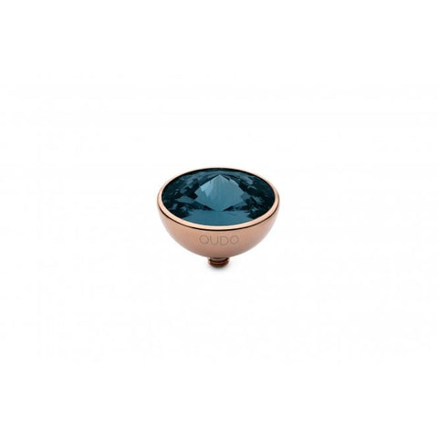 Rose Gold 13mm Bottone Ring Top Montana - Tricia's Gems