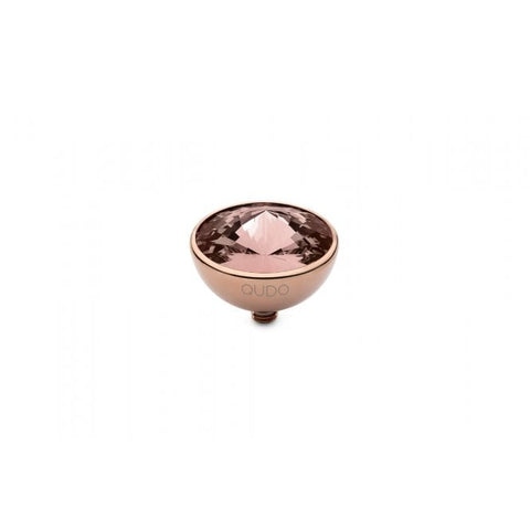 Rose Gold 13mm Bottone Ring Top Vintage Rose - Tricia's Gems
