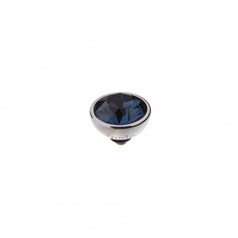 Silver 10mm Bottone Ring Top Montana - Tricia's Gems