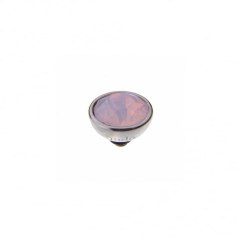 Silver 10mm Bottone Ring Top Rose Water Opal - Tricia's Gems