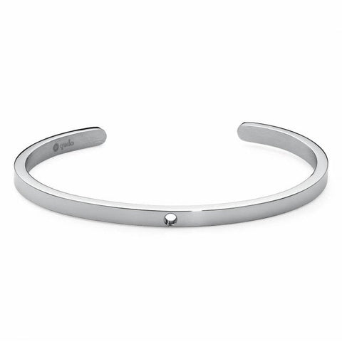 Stainless Steel Como Bangle - Tricia's Gems