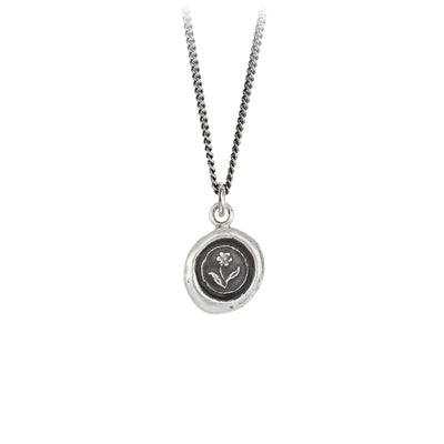 Rose Talisman Pendant | Pyrrha - Tricia's Gems