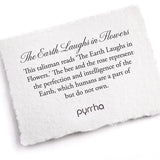 The Earth Laughs in Flowers | Pyrrha - Tricia's Gems